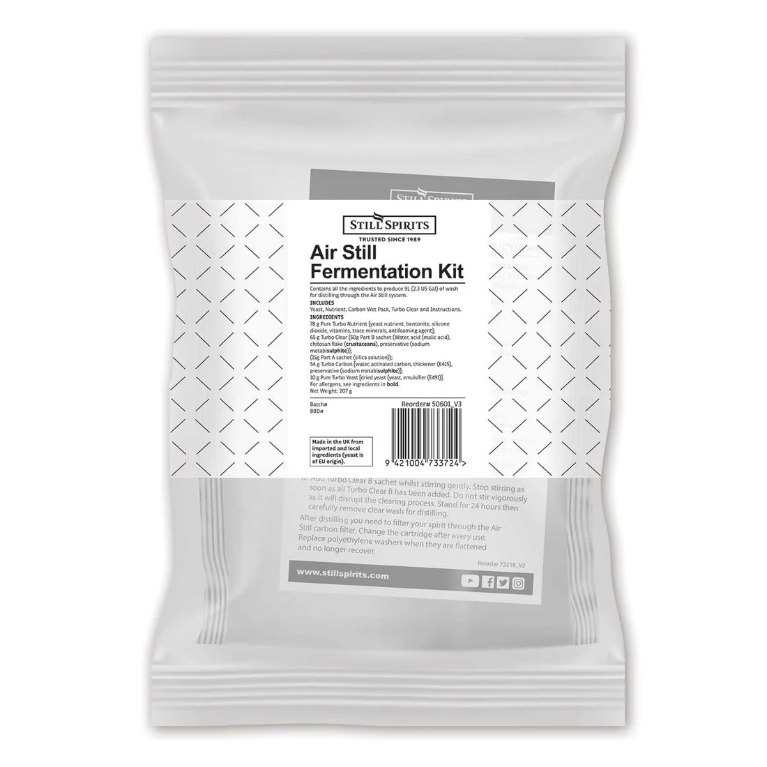 4 Lt Air Still Distillation Package 240 V By Still Spirits - Image 3