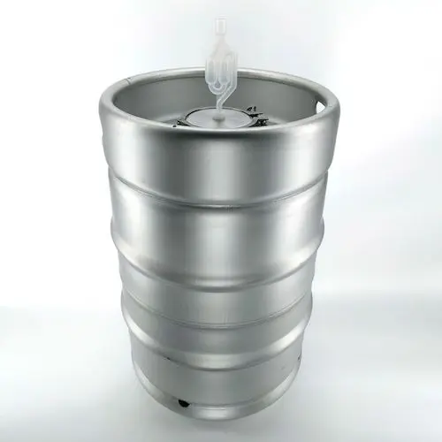 58Lt Stainless Steel Drum with 4 inch Fermenting Lid