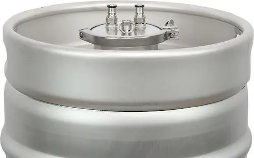 58Lt Stainless Steel Drum with 4 inch Fermenting Lid - Image 2