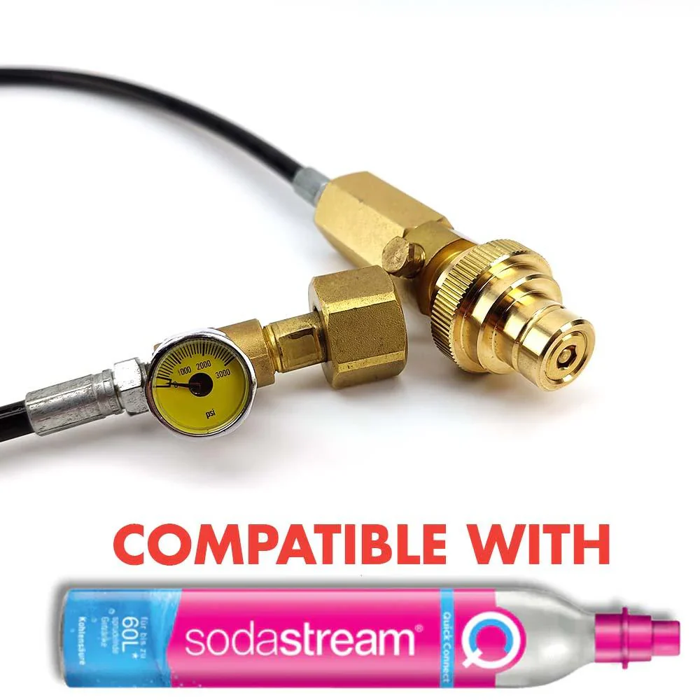 Sodastream Terra Art Duo Quick Disconnect Brass Adapter Only - Image 4