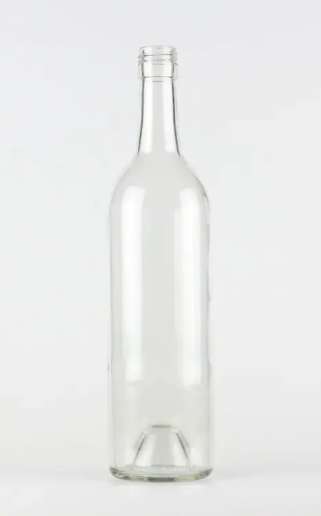 750ml Claret Flint Punted Glass Bottles For Wine/Spirit