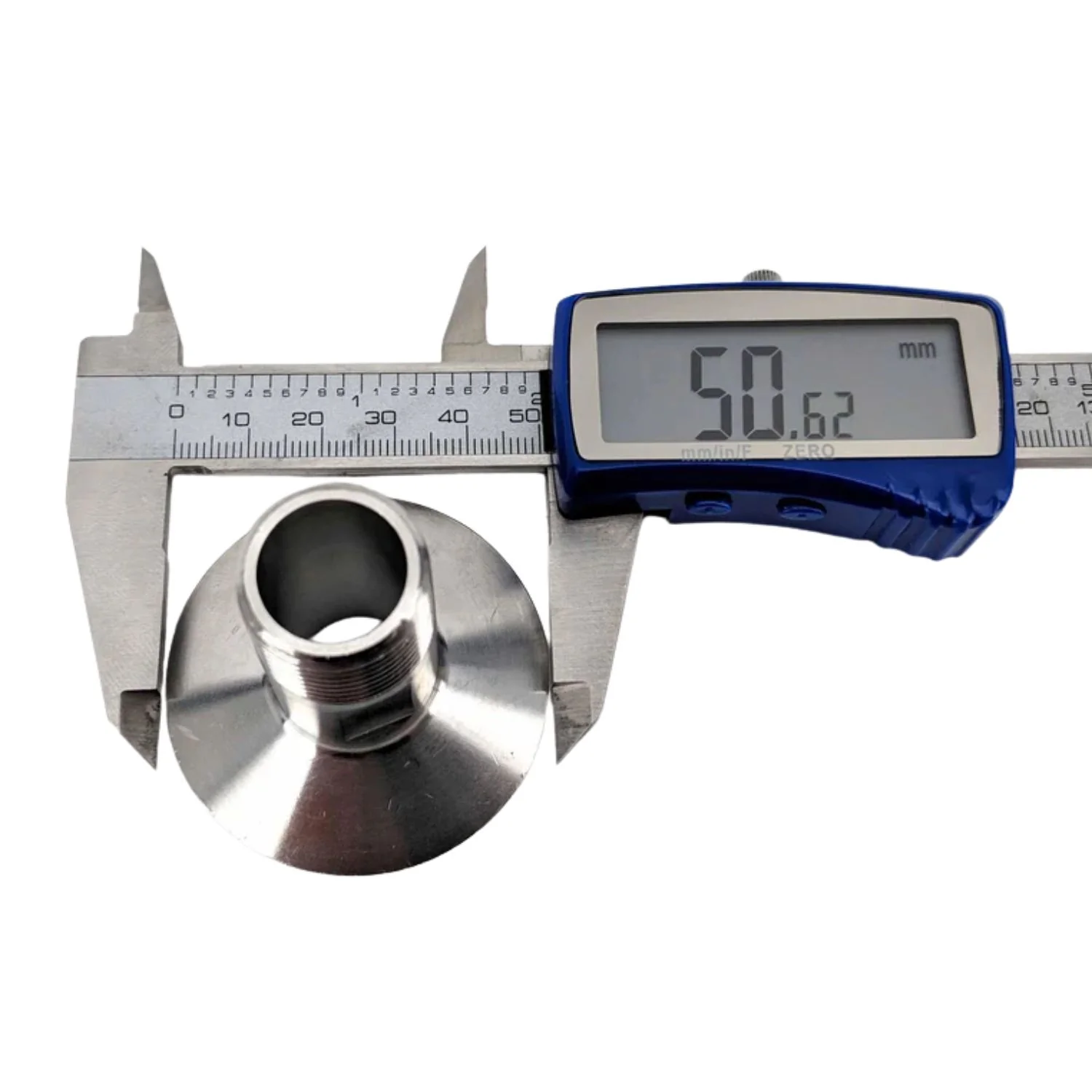 Adaptor 38mm Triclover Ferrule to 19mm (3/4) Male BSP - Image 3