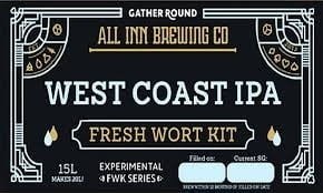 All Inn - West Coast IPA Fresh Wort Kit - 15 L
