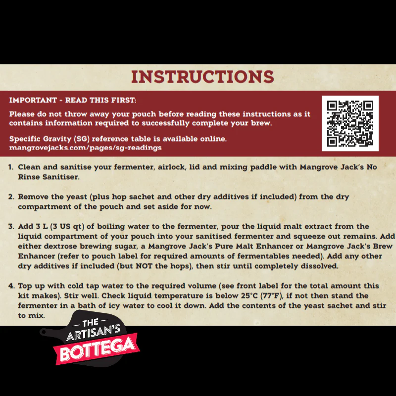 American Pale Ale Extract Kit by Mangrove Jacks - Image 2