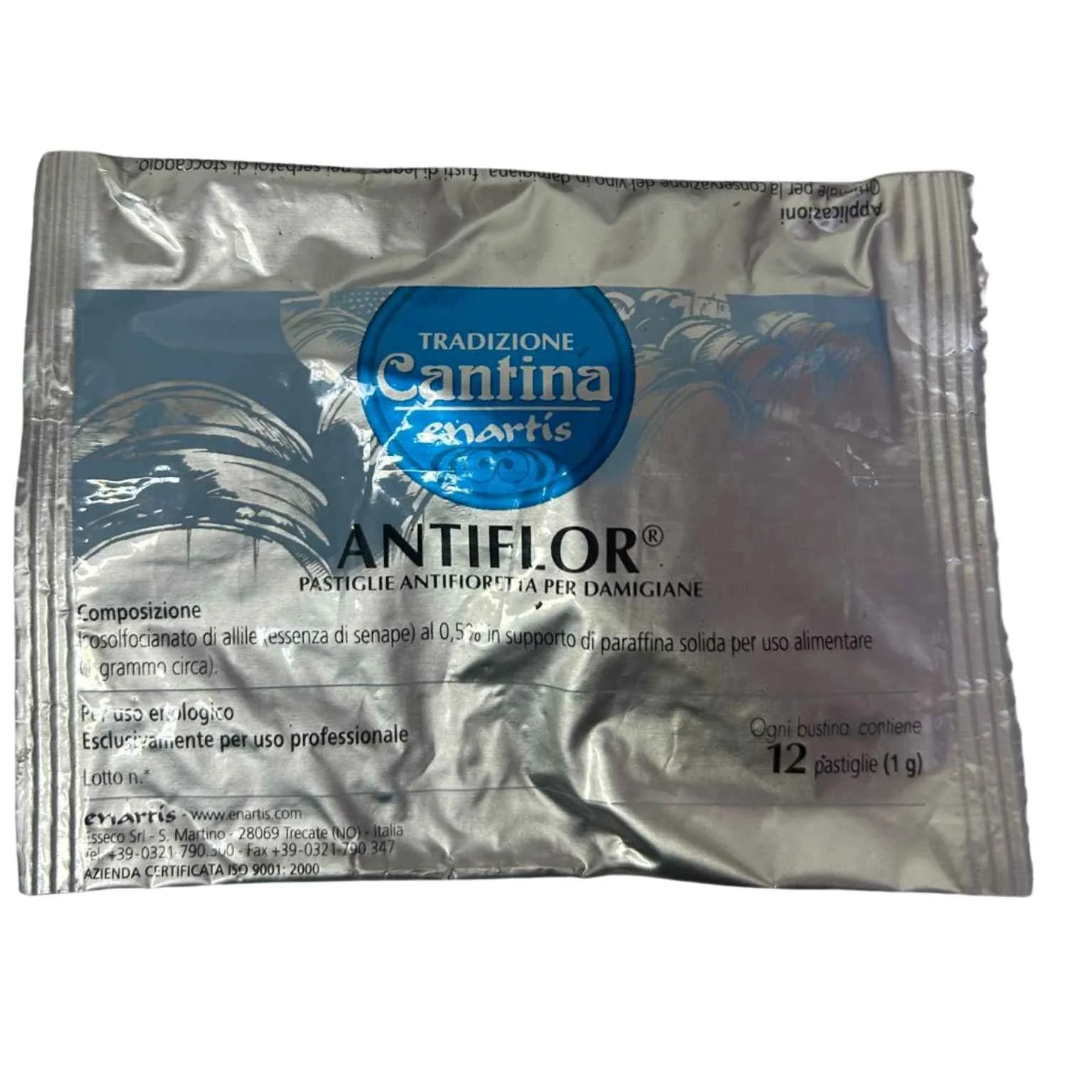 12 pcs Antiflor parafin Tablets - Best Before past