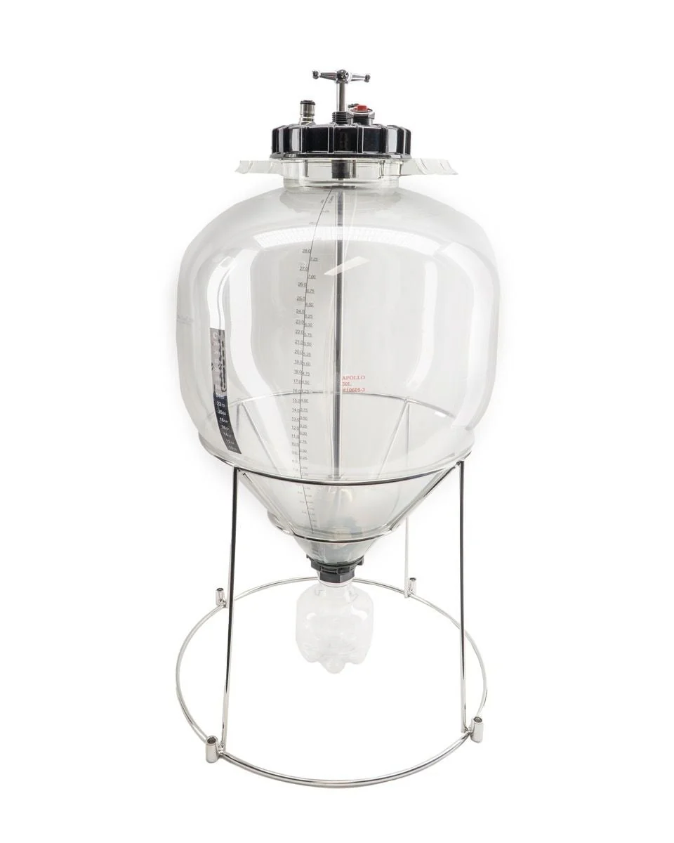 Apollo Conical Fermenter 30L Pressure Uni Pressure tank (kit with Yeast dump Valve)