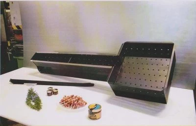 Arrosticini / Skewer Charcoal BBQ Professional Stainless Steel Frame (nqr Display) - Image 3