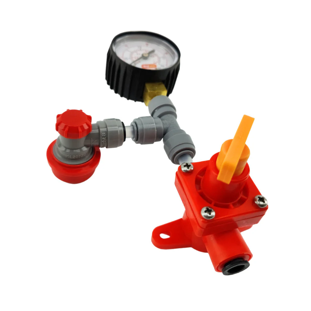 BlowTie Spunding Valve Kit for Fermenters with Cornelius Post in the Lid - Image 2