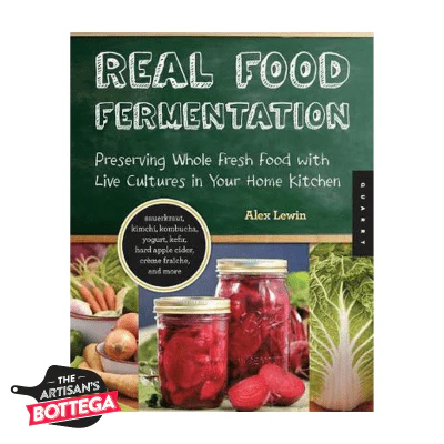 Book - Real Food Fermentation by Alex Lewin -paperback