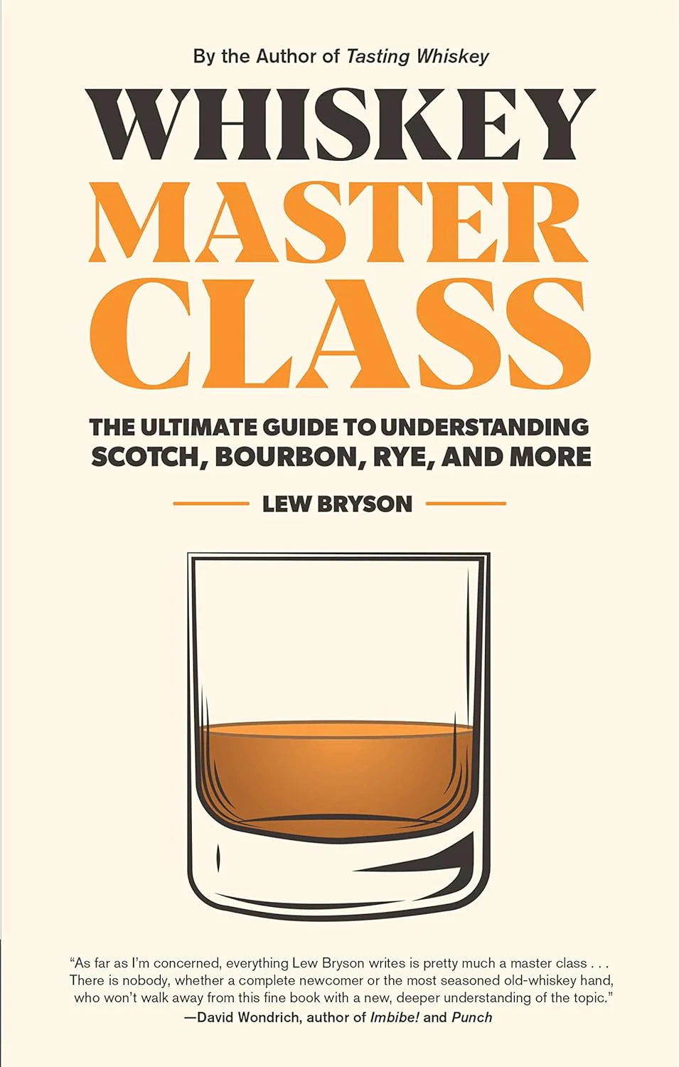Book -Whiskey Master Class Pg. isbn 9781558329812