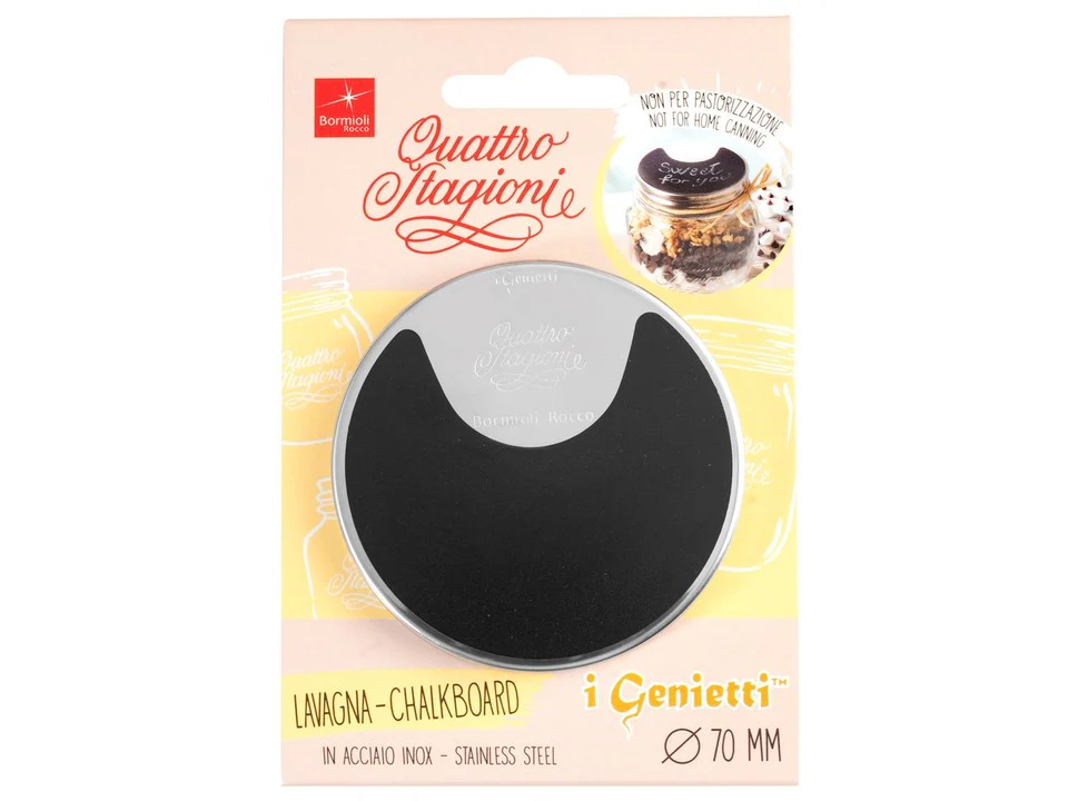 Bormioli Genietti Quattro Stagoni Jar Lids 52 Pack - Image 2