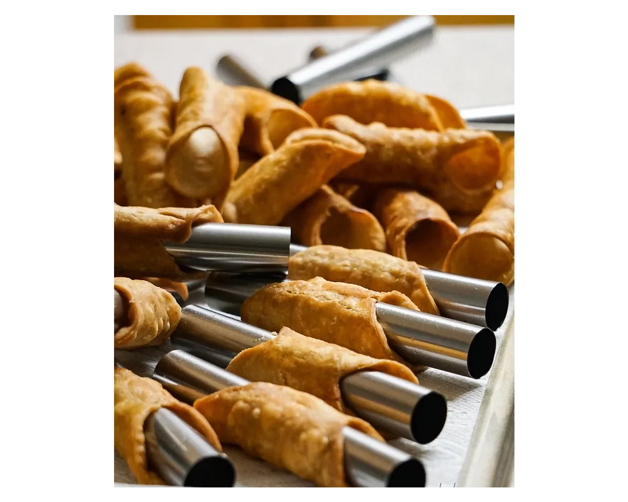 Cannoli Tube - Straight edge 18 cm - Image 2