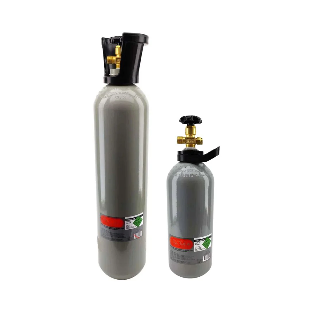 CO2 Gas Cylinder Metal tank _ NEW & Filled Full
