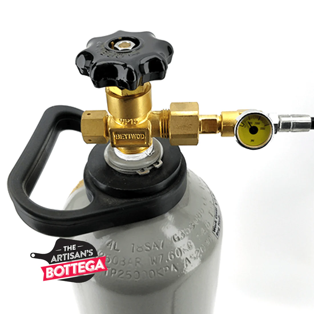 CO2 Gas Cylinder Metal tank _ NEW & Filled Full - Image 5