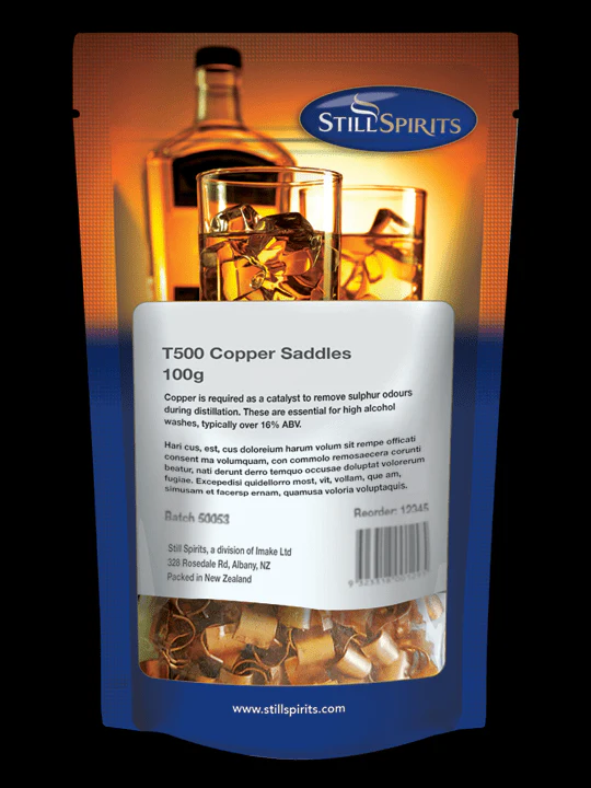 Copper saddles 100 g for condenser T500