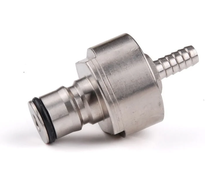 BARBED Carbonation & Line Cleaning Cap (Stainless Steel)