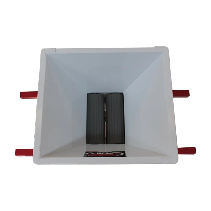 Crusher for Grapes BE Painted Manual 2 gear- Baby hopper 45 x 55cm - Image 3