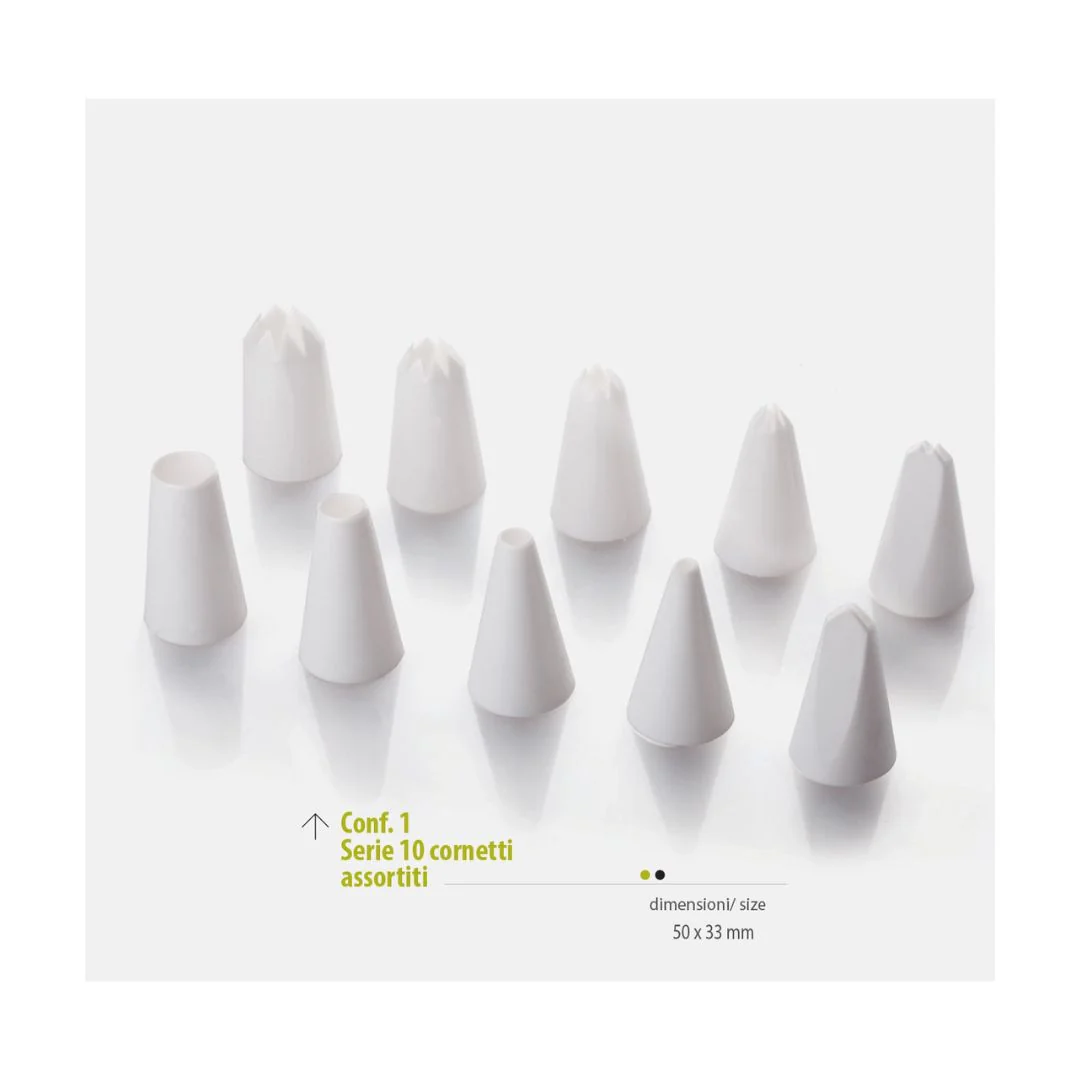 Decorating Piping Tips set of 10 units
