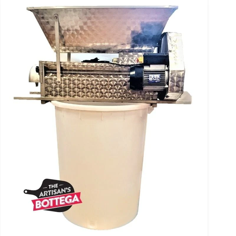 Electric Stainless Steel Crusher Destemmer Rubber Rollers -*Arriving Feb 2023* - Image 3