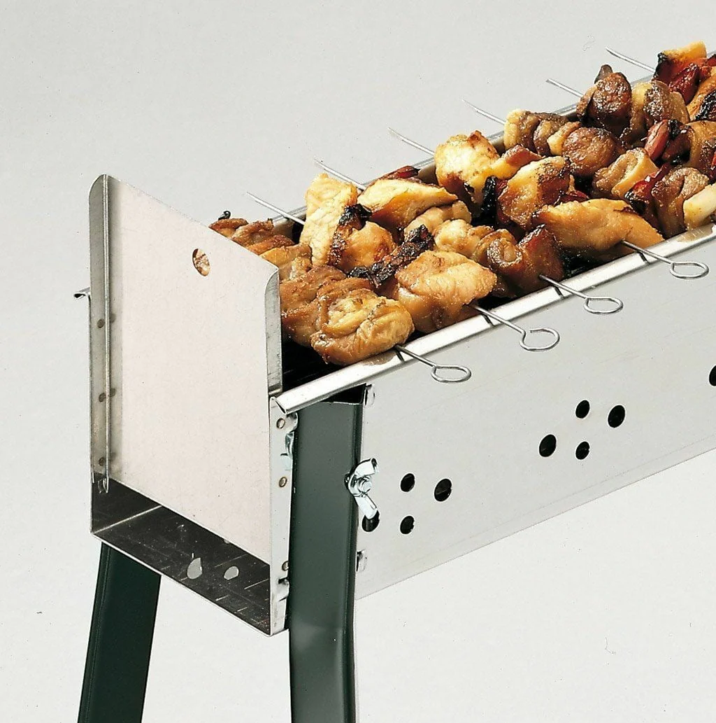 Ferraboli Stainless Steel Charcoal BBQ for Arrosticini - Image 3