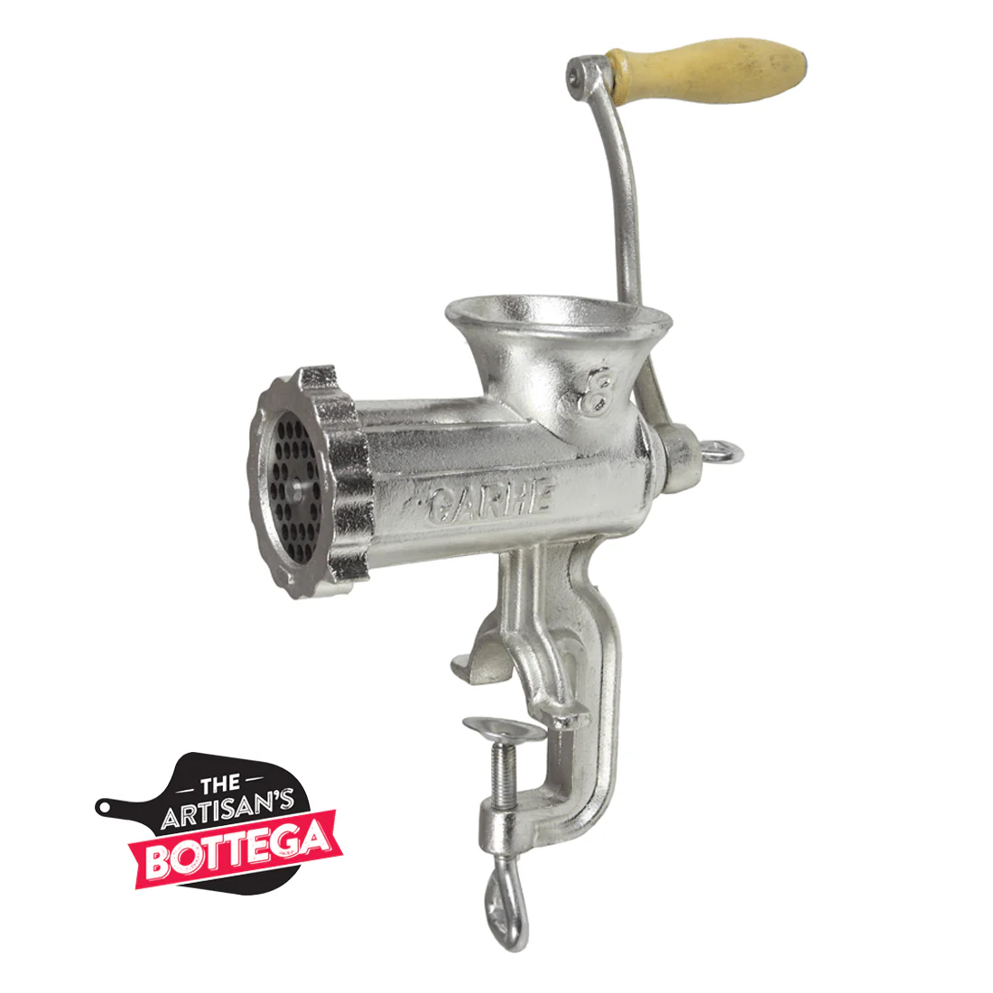 Garhe Nickel Plated Manual Mincer - Image 2