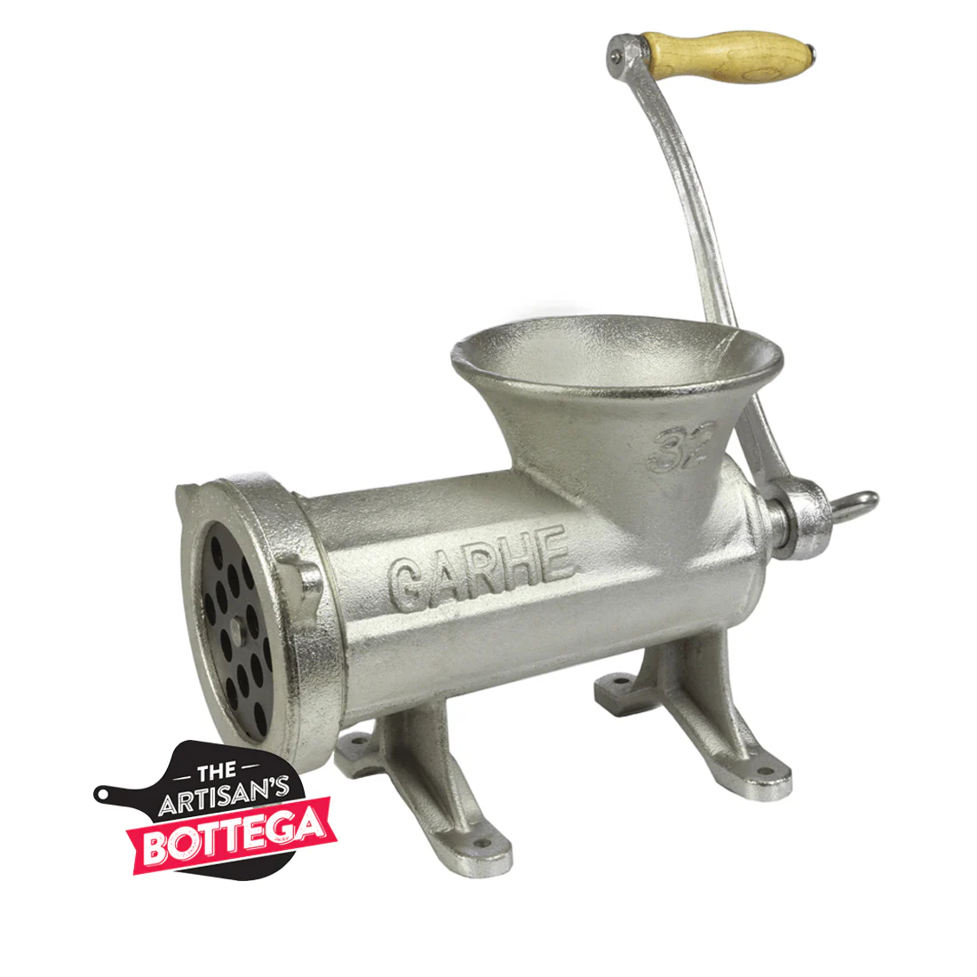 Garhe Nickel Plated Manual Mincer - Image 5