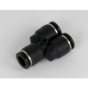 Gas Line Splitter OD 8mm JG Push In Fitting