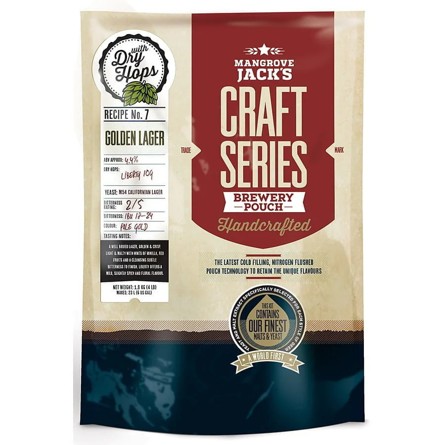 Golden Lager Extract Kit by Mangrove Jacks