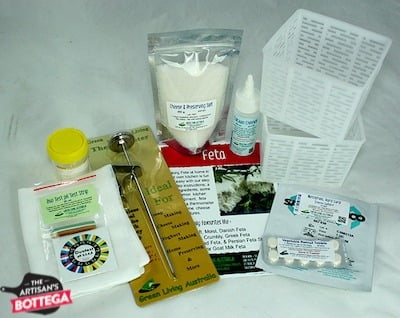 Green Living Fresh Cheese Kit - Feta - Image 3