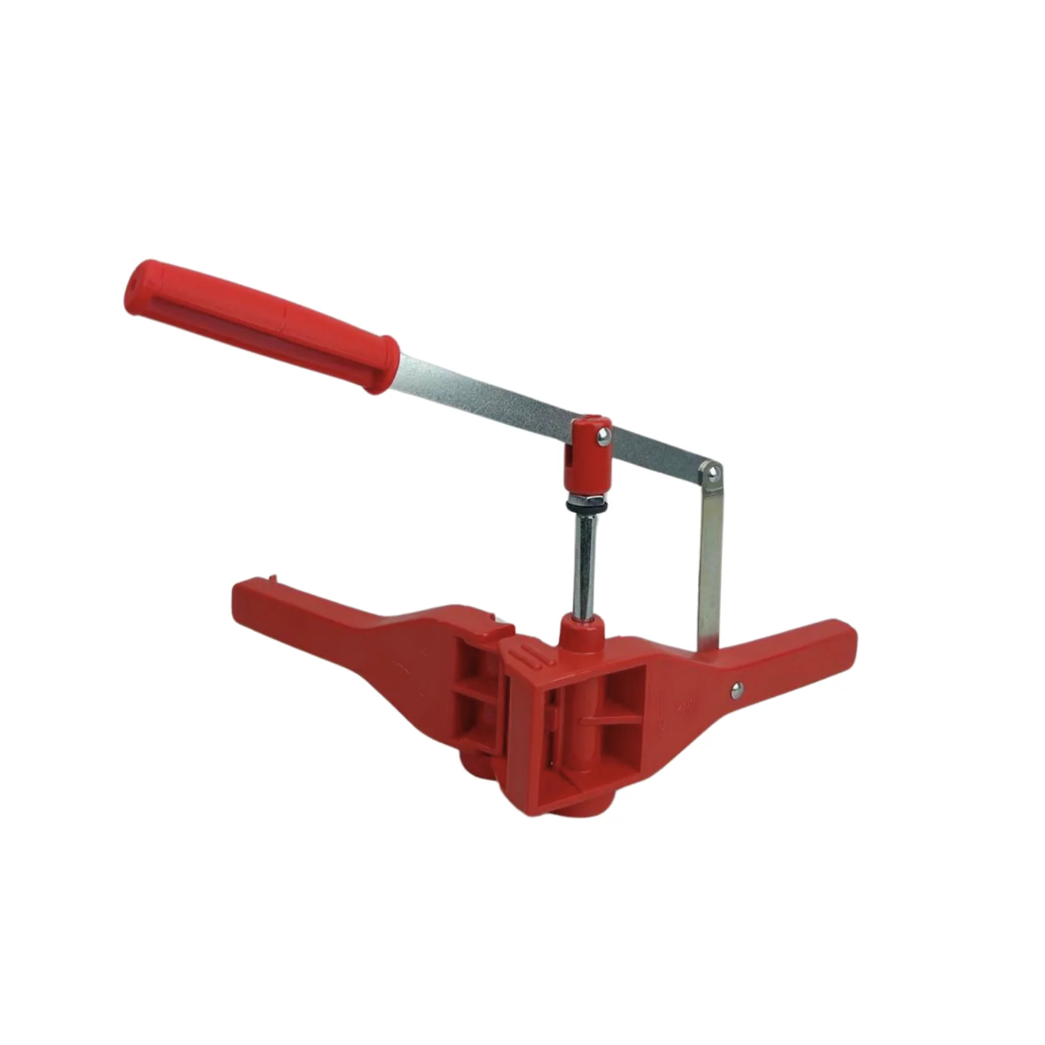 Hand Corker- Red plastic squeeze body, Metal piston with adjustable depth. - Image 3