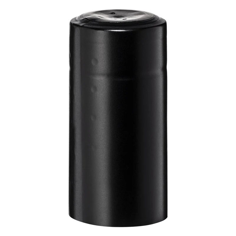 Heat Shrink Capsule Black Satin/Gloss 30x60mm