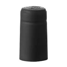 Heat Shrink Capsule Matt Black 30x60mm 100 pack