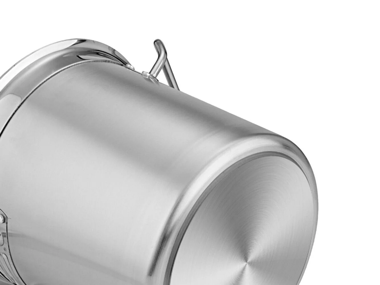 Heavy Duty Stockpot Stainless Steel with Lid - Image 4