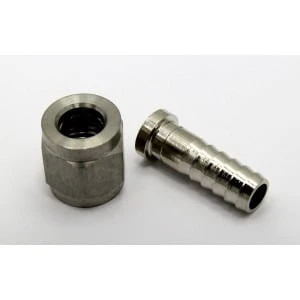 Hosetail MFL Nut and Barb 6mm for Keg Disconnect