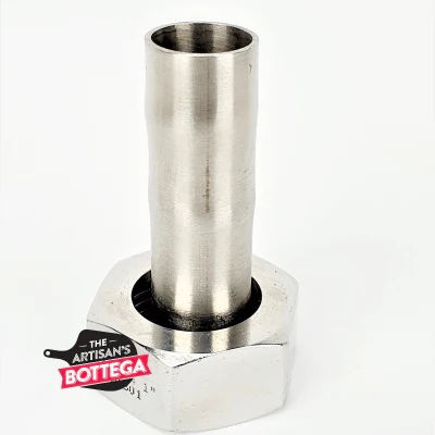 Hosetail Stainless Steel 25mm Female (BSM) 1.0 inch Double Rolled