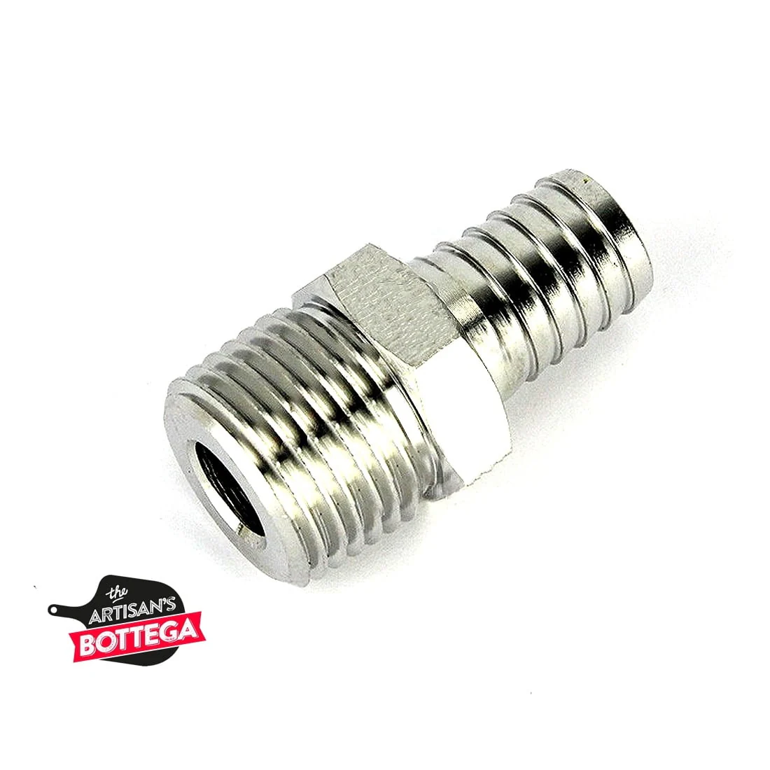 Hosetail with 12.5mm barb- in Male 12.5mm bsp