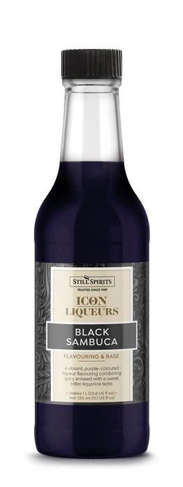 Icon Black Sambuca Liqueur 330ml
