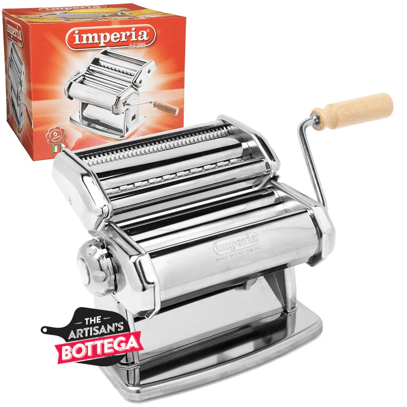 Imperia Manual Pasta Machine 150mm -3 pasta types - Image 2