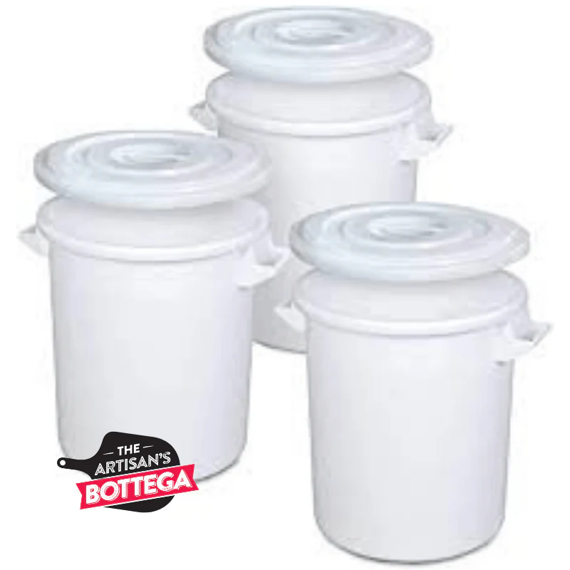 Italian Plastic Food Grade Vat With Handles - Image 2