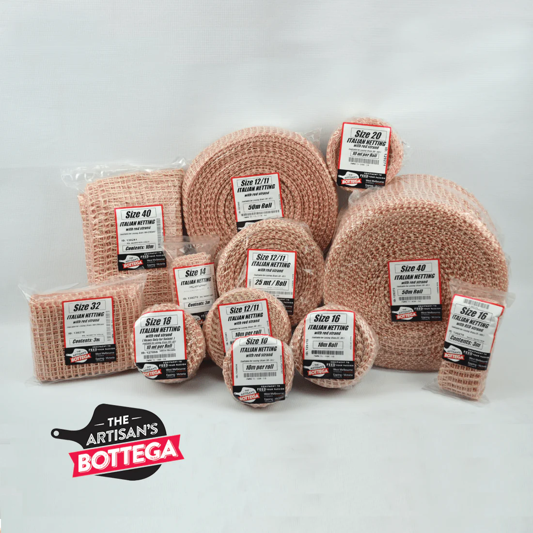 Italian Salami Netting with Double Strand - Image 4