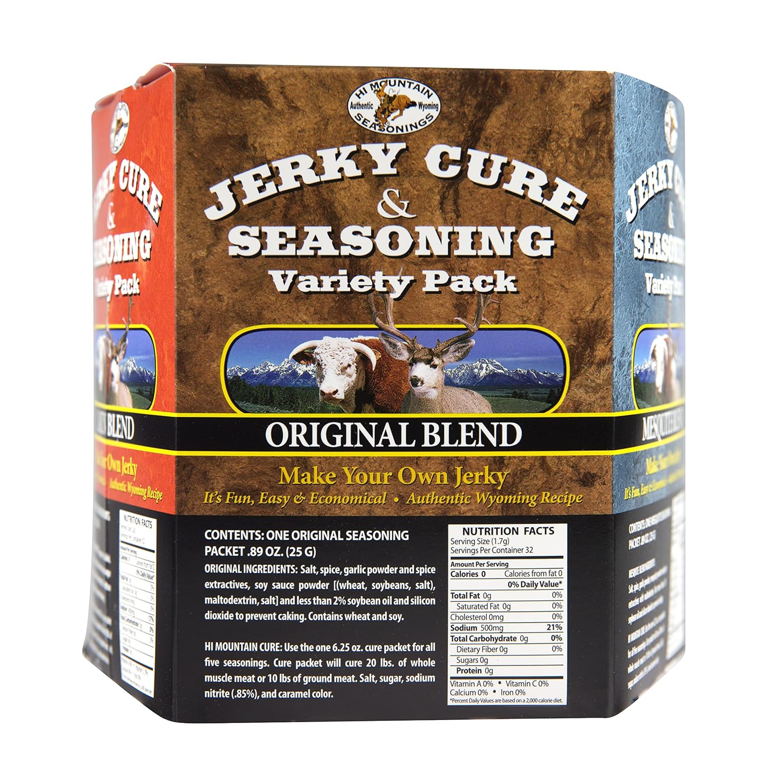Jerky Cure and Seasoning 5 Pack Variety Pack #1 - Image 3