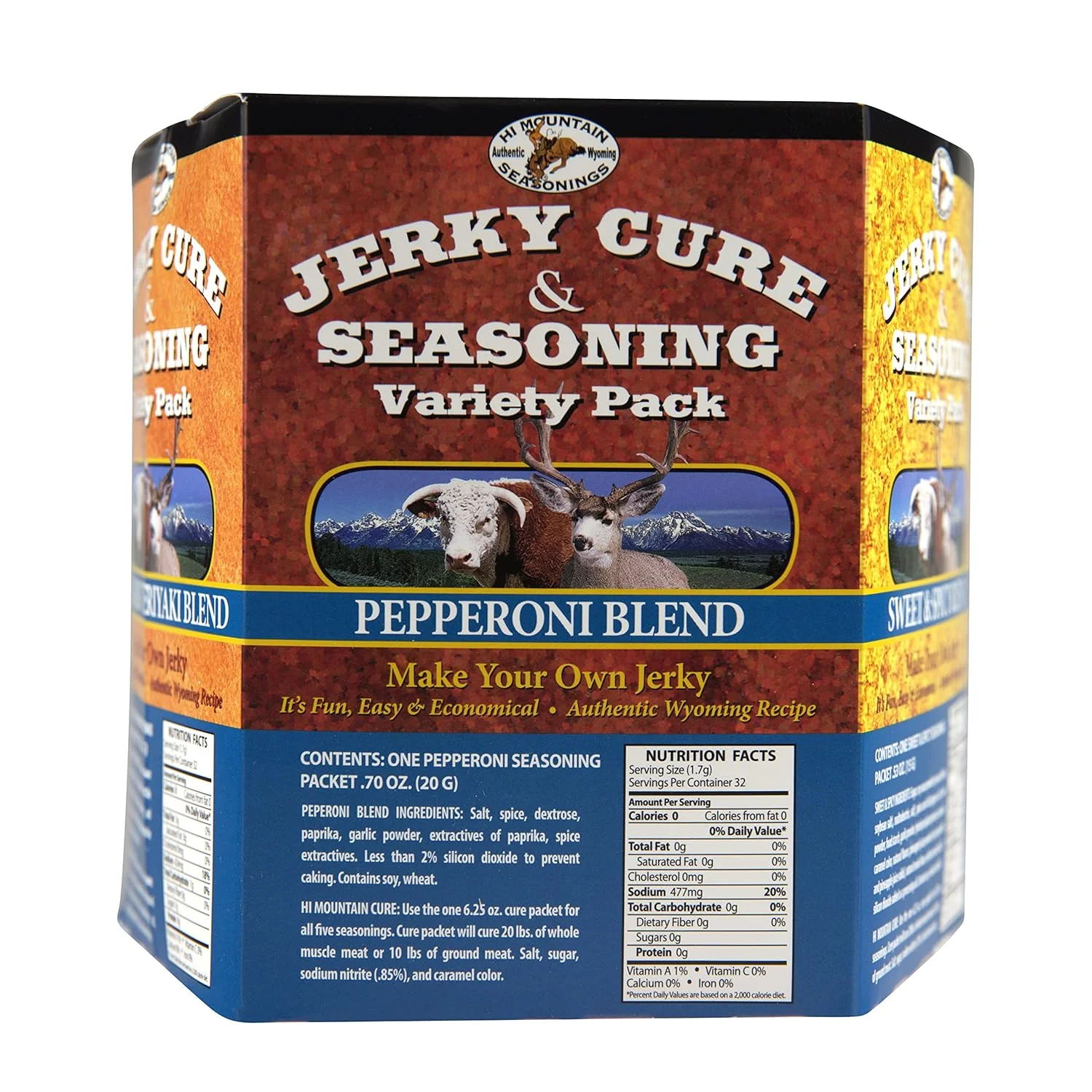Jerky Cure and Seasoning 5 Pack Variety Pack #2 - Image 3