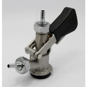Keg Coupler Type - D American Sankey. S/S for Commercial Kegs 15 - 50lt