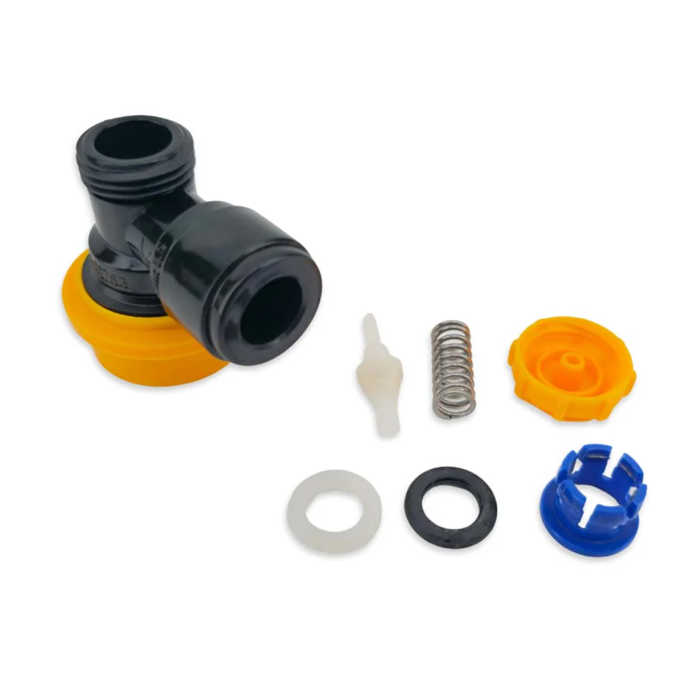 Duotight 9.5mm (3/8) x Ball Lock Disconnect - (Black + Yellow Liquid) - Image 2