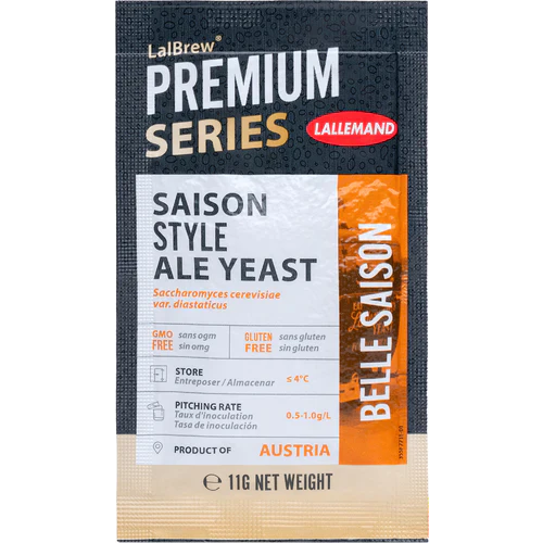 Lallemand Beer Yeast 11g - Belle Saison Belgian Style - DISCONTINUED Past BB date- replace with Farm house /
