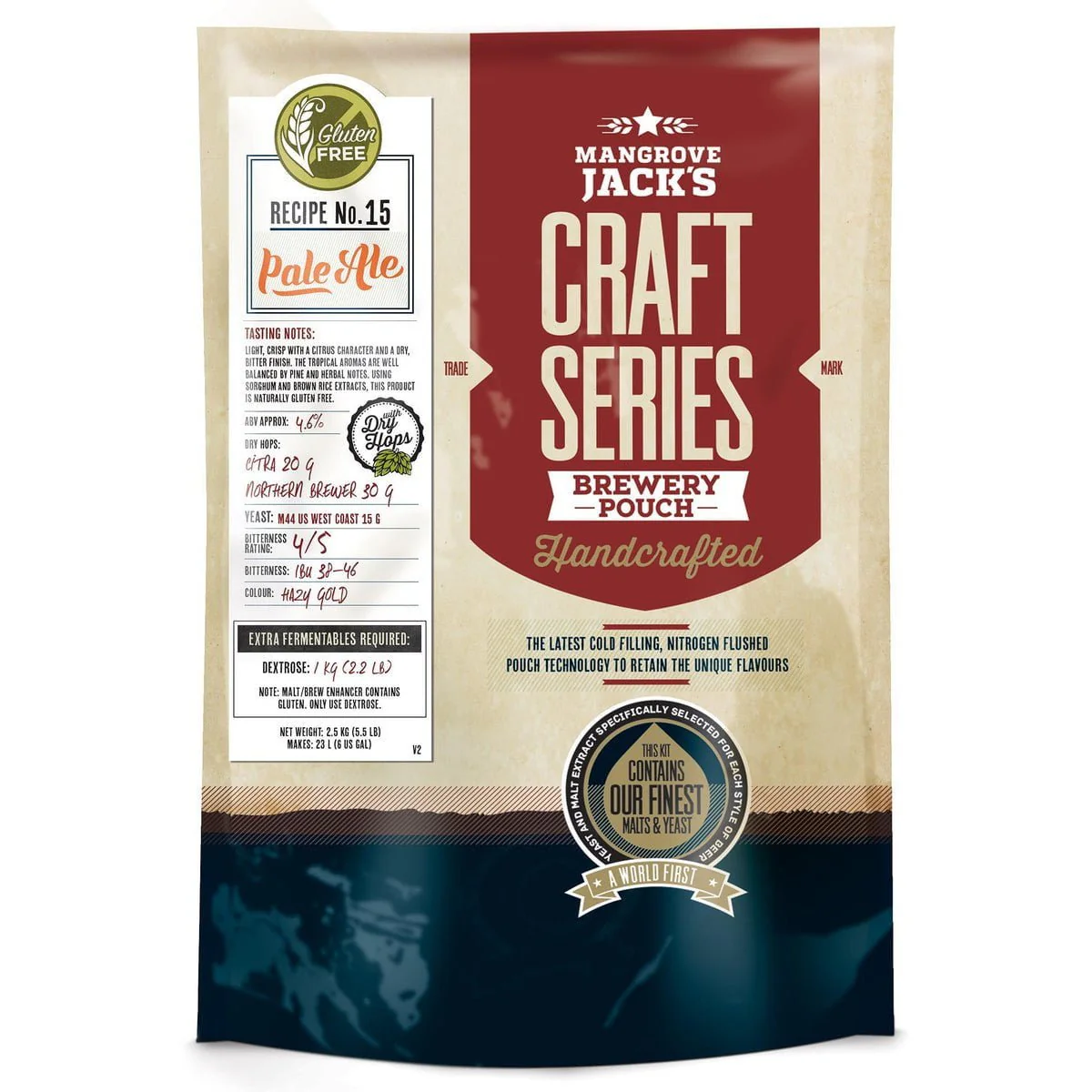 Mangrove Jacks Craft Series Gluten Free Pale Ale