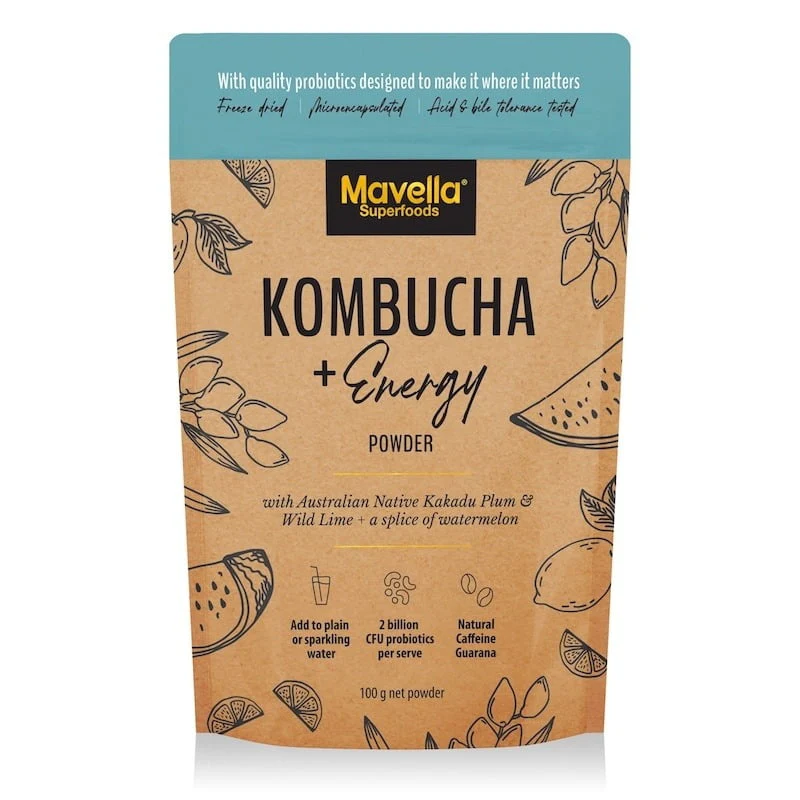 Mavella Instant Kombucha With Energy Powder