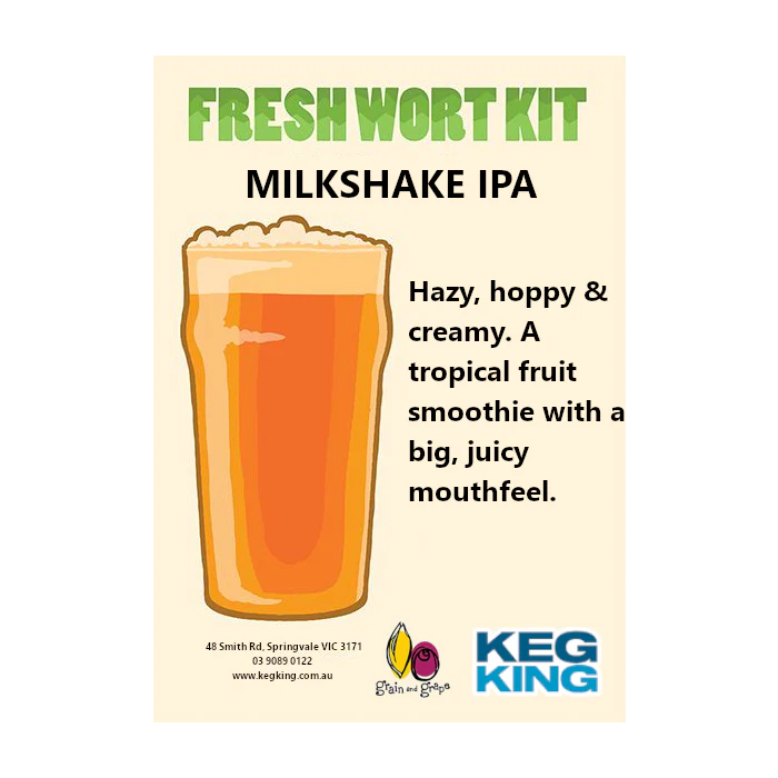Milkshake IPA - Artisan Ale FWK ( include 2x dry hops)