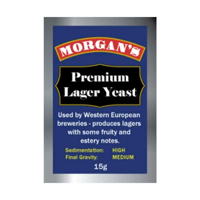 Morgans Premium Lager Yeast 15g