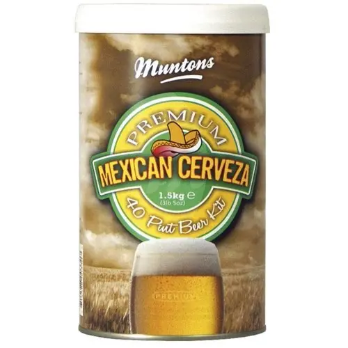 Muntons- Mexican Cerveza Lager 1.5 Kg Extract Kit